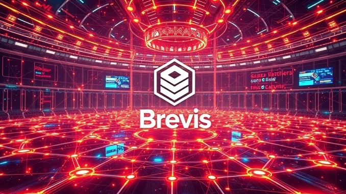 Brevis 'The Proving Grounds' campaign showcasing secure zero-knowledge proof technology across multiple blockchain networks.