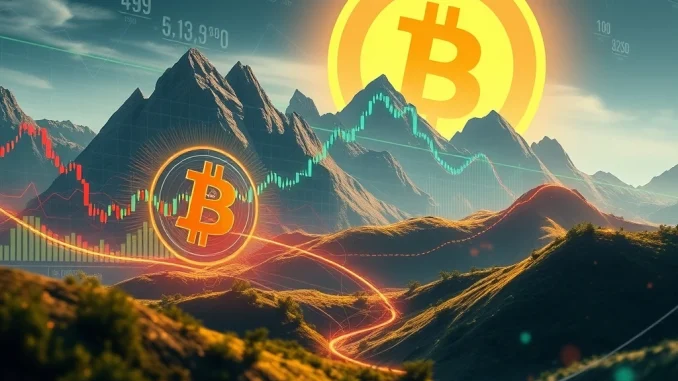 Charts illustrating BTC perpetual futures long/short ratios, indicating market sentiment across top exchanges.