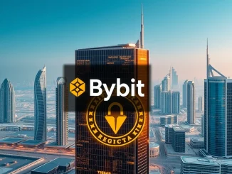 Bybit's historic achievement in securing the first virtual asset license in the UAE, symbolizing regulated crypto exchange growth.