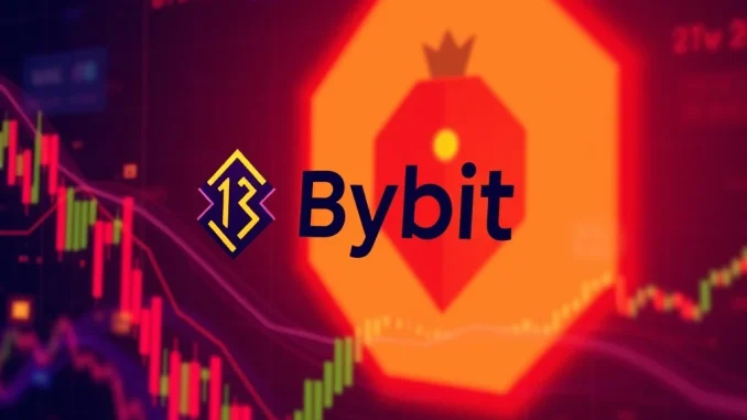 Bybit exchange interface showing the YB token listing, symbolizing the new opportunity for YB spot trading.