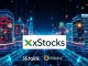xStocks leverages Chainlink CCIP for secure, transparent cross-chain tokenized stock trading, symbolizing advanced blockchain interoperability.