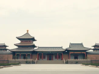 Illustrative image of China's PBOC maintaining benchmark lending rates, symbolizing economic stability and its impact on global markets.