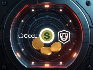 Visualizing secure Circle institutional custody for USDC, powered by Safe's smart account technology in a digital finance setting.