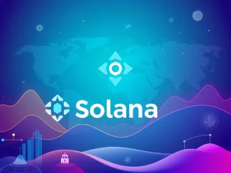 Visualizing Circle USYC Solana integration, showing digital assets flowing into the Solana network, symbolizing the expansion of tokenized money market funds.