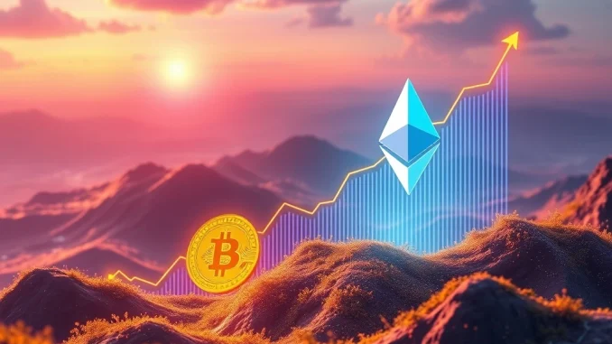 Citibank Bitcoin Forecast Unveils Optimistic $132K Target for BTC by Year-End Citibank Bitcoin forecast chart showing BTC and ETH price targets, symbolizing institutional crypto market optimism and growth.