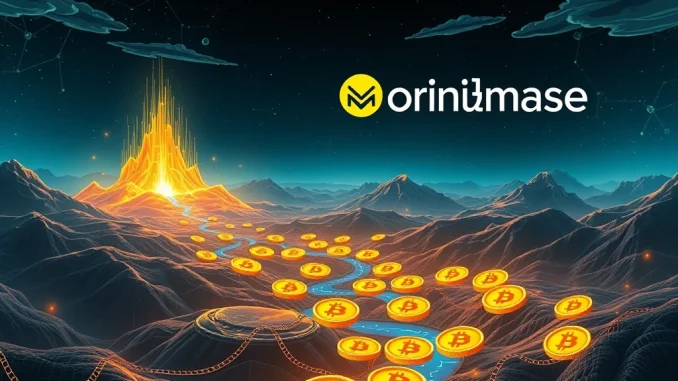 Visualizing CleanSpark's significant Bitcoin transfer to Coinbase Prime, highlighting the scale of the $700M BTC deposit.