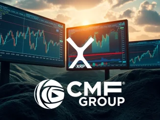 A chart illustrating the significant increase in CME XRP futures trading volume, highlighting market expansion and institutional interest.