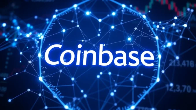 Visualizing **Coinbase Base token** potential, showing financial growth and innovation on the **Base network** as projected by JPMorgan.