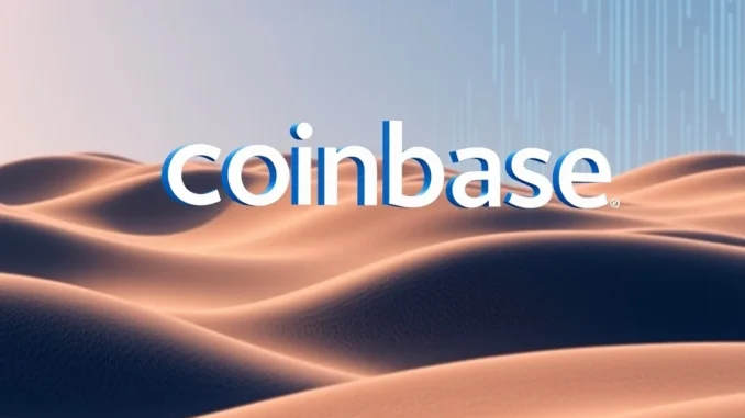 A visual representation of the DoubleZero (2Z) logo being integrated onto the Coinbase platform, symbolizing its upcoming crypto listing.