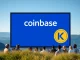 A digital screen showing the Coinbase KTA listing announcement, symbolizing new opportunities for KTA token investors.