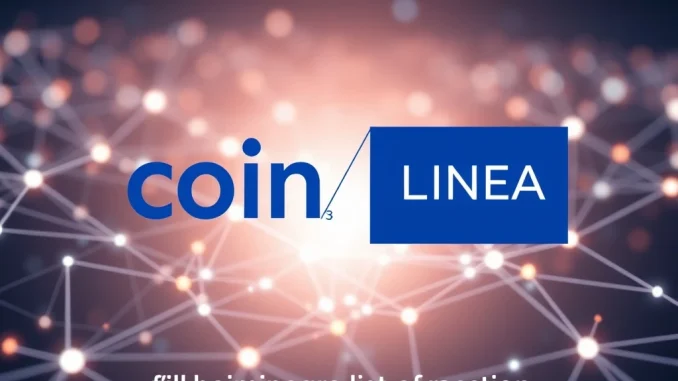 Visualizing the significant impact of Coinbase LINEA listing on the crypto market, symbolizing growth and new opportunities for Layer 2 solutions.