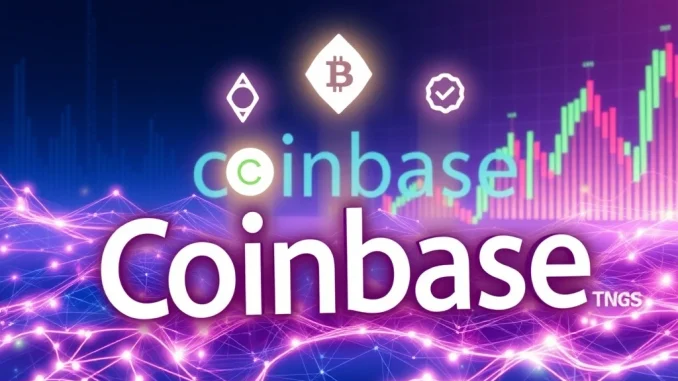 Coinbase listings announcement showing LINEA, NOICE, and SYND symbols on a digital interface, signaling new crypto opportunities.