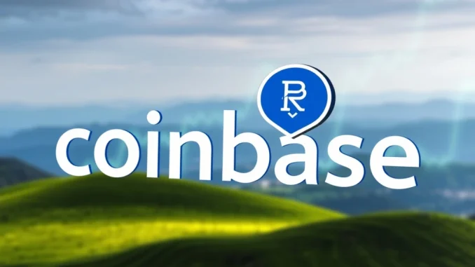 Coinbase platform displaying the RECALL crypto listing, symbolizing new digital asset opportunities and market expansion.