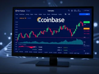 Coinbase YB futures trading interface showing market data and potential for new derivative opportunities.