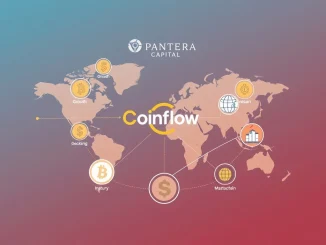 Coinflow funding round led by Pantera Capital, symbolizing the growth of crypto payment infrastructure and instant stablecoin settlements.