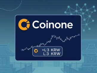 Coinone crypto exchange interface displaying Layer3 (L3) token listing, signifying new trading opportunities for KRW users.