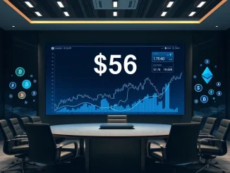 A boardroom scene illustrating significant corporate crypto holdings and digital asset treasury strategies.