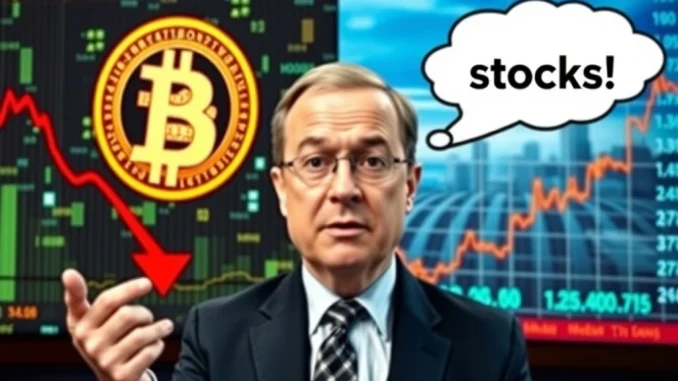 Jim Cramer issues a Jim Cramer crypto warning, advising investors to exit crypto for traditional stocks, highlighting his investing advice.