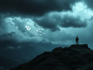 A visual representation of a significant crypto crash, symbolizing market liquidation and the hidden reasons behind it.