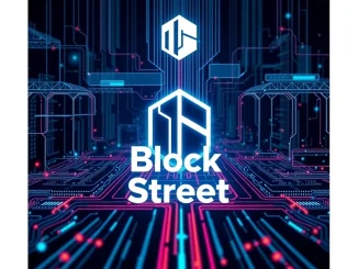 Block Street secures $11.5M funding, advancing crypto infrastructure for on-chain equities. Visualizing secure digital asset execution.
