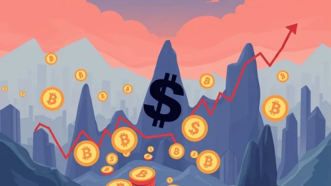 Charts showing a massive crypto liquidation event, symbolizing market deleveraging and the ongoing debate over its cause.