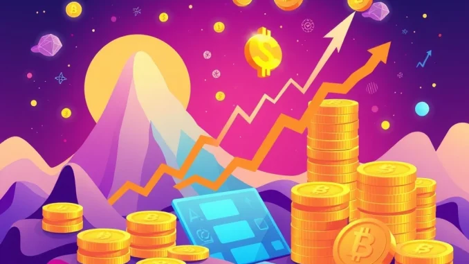 Crypto Market Investment Surges: $3.48 Billion Inflows Fuel Remarkable Growth Chart showing significant crypto market investment, representing a $3.48 billion funding surge in the digital asset space.