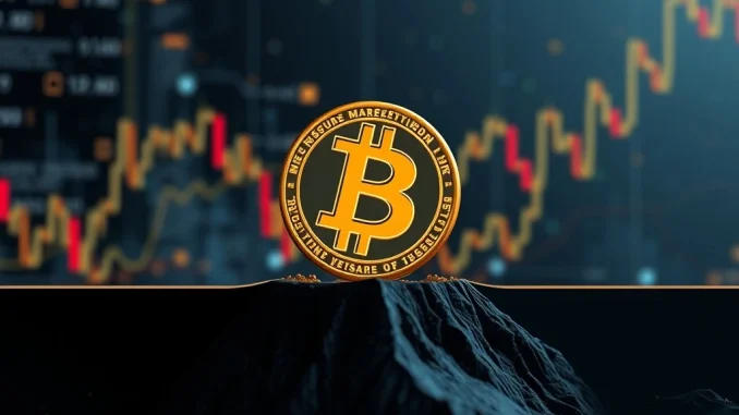 A visual representation of resilience and recovery after a crypto market plunge, highlighting strong blockchain infrastructure.