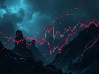 A visual representation of the dramatic impact of record liquidations on the crypto market structure, as highlighted by Matrixport's analysis.