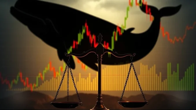 A crypto whale denying insider trading claims after a market crash, with BitForex CEO Garrett Jin at the center of the controversy.