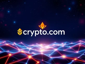 Visualizing the secure integration of Crypto.com Morpho lending service on Cronos, empowering users to access DeFi and earn yield.