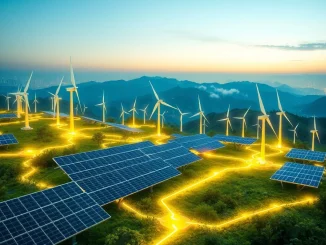 Daylight Energy's $75M funding fuels a decentralized energy network, connecting green power sources via blockchain.