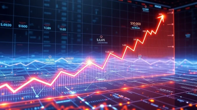 A digital chart showing the unprecedented surge in DeFi derivatives volume, highlighting October's record-breaking $1 trillion milestone.