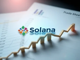 DeFi Development's significant SOL investment is shown on a digital ledger, representing corporate crypto adoption.