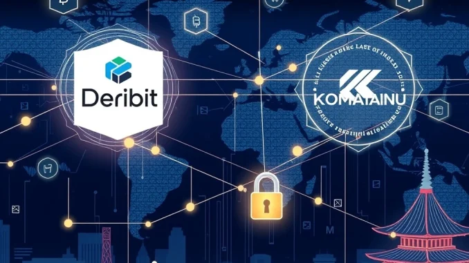 The Deribit Komainu partnership strengthens institutional crypto custody and derivatives trading security for global clients.