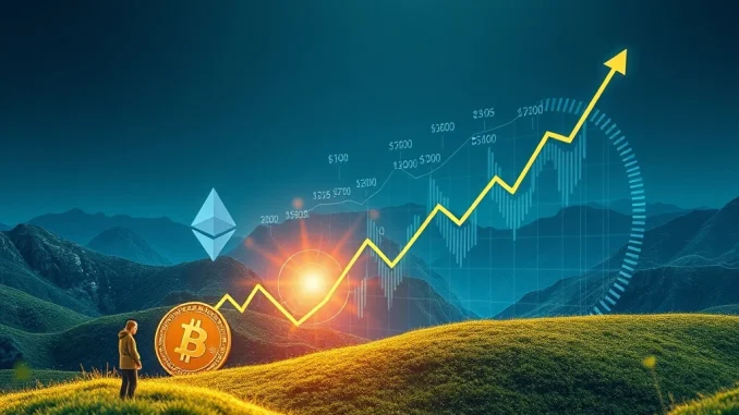 Chart showing strong digital asset funds inflows, highlighting Bitcoin's dominant performance in crypto investment products.