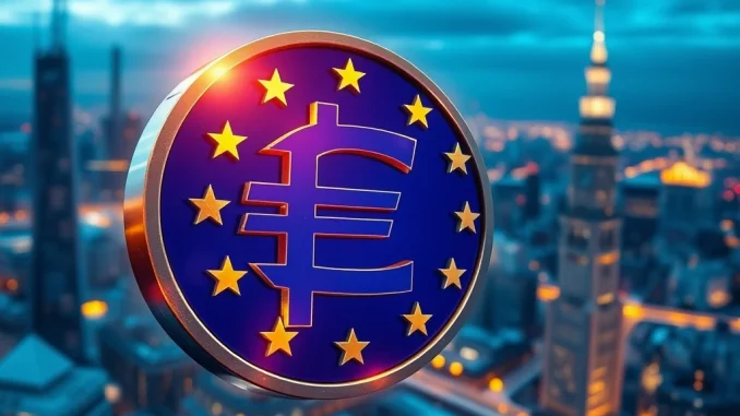 Digital Euro pilot project launch in 2027, securing Eurozone financial autonomy with a new European digital currency.