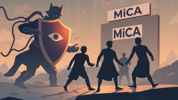 EBA warning illustrates crypto firms attempting to bypass MiCA rules, highlighting regulatory challenges in the EU.