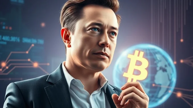 Elon Musk discusses Bitcoin's energy foundation, highlighting its resistance to counterfeiting amidst global economic shifts.