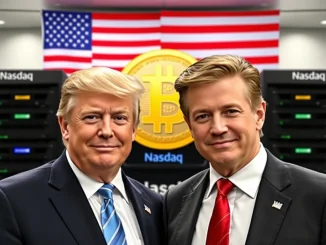 Eric Trump and Donald Trump Jr. celebrate the American Bitcoin mining venture's Nasdaq listing, driven by patriotism and a belief in digital assets.
