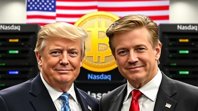 Eric Trump Unveils Pioneering American Bitcoin Mining Venture Following Nasdaq Listing Eric Trump and Donald Trump Jr. celebrate the American Bitcoin mining venture's Nasdaq listing, driven by patriotism and a belief in digital assets.