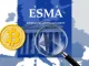 ESMA crypto oversight symbol, showing regulatory authority over European cryptocurrency markets.