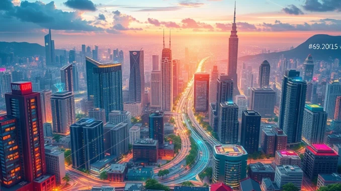 Visualizing EstateX's rapid community growth in real estate tokenization after KBW 2025, showcasing digital assets and global expansion.