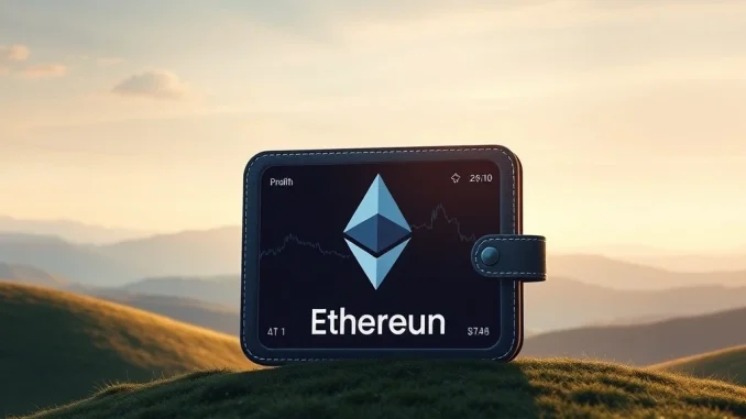 Spectacular ETH Investor Realizes **Staggering** 13,000x Profit from Ethereum ICO Holdings Visual representation of an early ETH investor's crypto profit from Ethereum ICO, highlighting a large Kraken deposit.