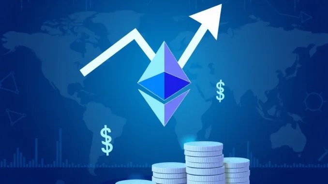 A graph showing significant Ethereum ETF outflows, symbolizing current US spot ETH ETFs market sentiment.