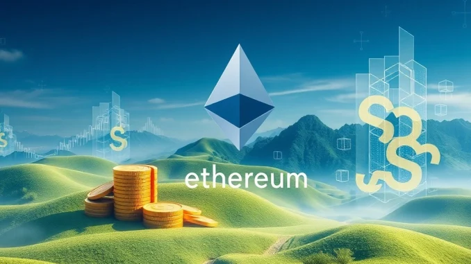 Ethereum Reserves: Unveiling the Massive $25 Billion Corporate ETH Surge Visualizing the significant Ethereum reserves held by major corporations, representing their strategic digital asset investments.