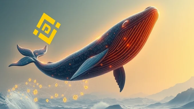 Ethereum whale makes a significant 2,870 ETH withdrawal from Binance, signaling long-term holding intent.