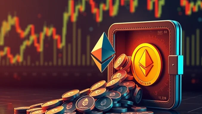 Illustrates a substantial Ethereum withdrawal from Kraken and FalconX, signifying an ETH whale moving assets for long-term holding.