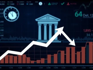 A financial dashboard showing declining probabilities for a **Fed rate cut** in December, reflecting cautious market sentiment.