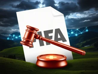 Swiss regulator Gespa initiates a criminal complaint against FIFA's blockchain platform, symbolizing legal action over crypto gambling allegations.
