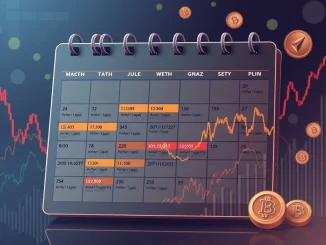 A calendar highlighting crucial financial events impacting global markets and cryptocurrency prices.